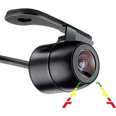 Câmera de Ré Borboleta Universal Noturna Micro Colorida Code Linhas Fixas 110°  Ip67 Resistente a Água