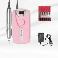 Motor Lixadeira Portátil 35.000 Rpm Bivolt De Unhas Elétrica Micro Profissional Sem fio