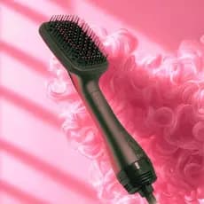 Escova Secadora Conleed One Step Tecnologia Iônica Anti-frizz Preto 127v