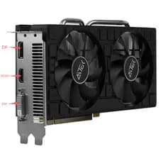 Placa De Vídeo Gamer Amd Rx580 Hdmi 8gb Gddr5 256bit Pci-e 3,0
