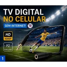 Antena de TV Digital para Celular Android