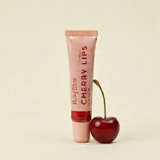 Lip Balm Gloss Labial Cherry Lips RUBY ROSE - Linha Rosa