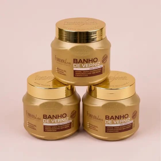 Máscara Banho De Verniz Forever Liss 250G