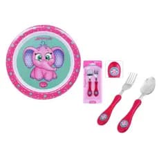 Kit Refeição Alimentação Com 3 Peças Divertidas
