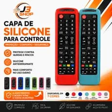 Capa Protetora De Silicone Para Controle Remoto tv Samsung