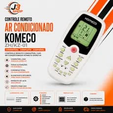 Controle Remoto Ar Condicionado Komeco Zh/kz-01