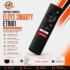 Controle Remoto Para Elsys Smarty Etri01 com Comando de Voz