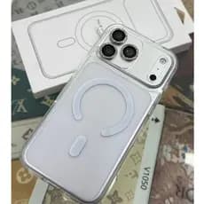 Capinha 17 Pro Maxx transparente com MagSafe + proteção ANTI IMPACTO 💥📱