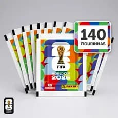 Kit 140/70/ Figurinhas Copa do Mundo (10 ou 20 Pacotes com 7 figurinhas) Oficial Panini Coleção