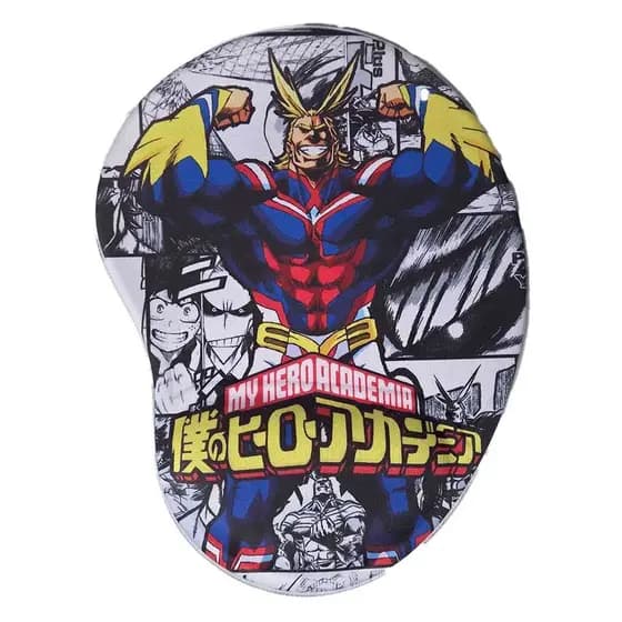 Mouse Pad ergonômico c/ apoio punho My Hero Academy sortidos