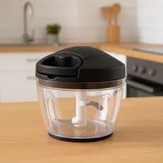 Processador de Alimentos Manual 500ml GP6 – Compacto, Prático e Eficiente