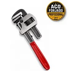 Chave Grifo 14" 18" Profissional Stillson Encanador Ajustável Tubo Cano Hidráulica Aço Forjado Bombeiro Mordente
