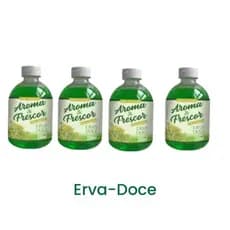 Kit 4 Sabonetes Liquido Aroma e Frescor 250 ml