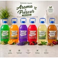 Sabonete Liquido 5 Litros Aroma & Frescor