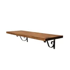 Prateleira 25x60 com Suporte Decorativo