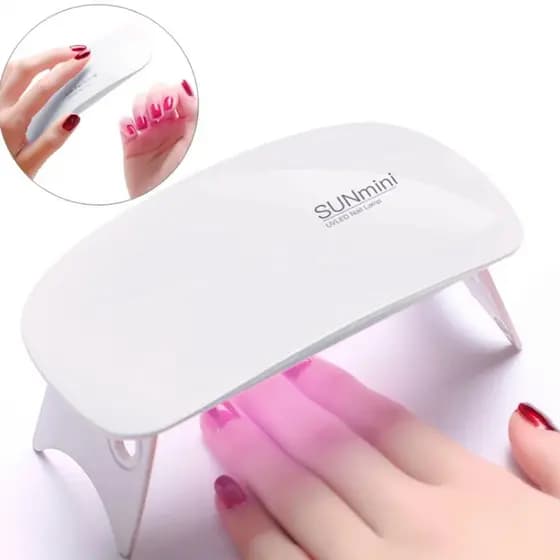 Mini Cabine Sun Mini De Unha Estufa Led Uv Para Unhas Em Gel Acrigel Portatil OFERTA (S26)