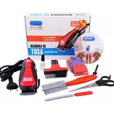 Máquina Tosa Profissional Knup QR-PET 2508 para Cães e Gatos 110v （S26)