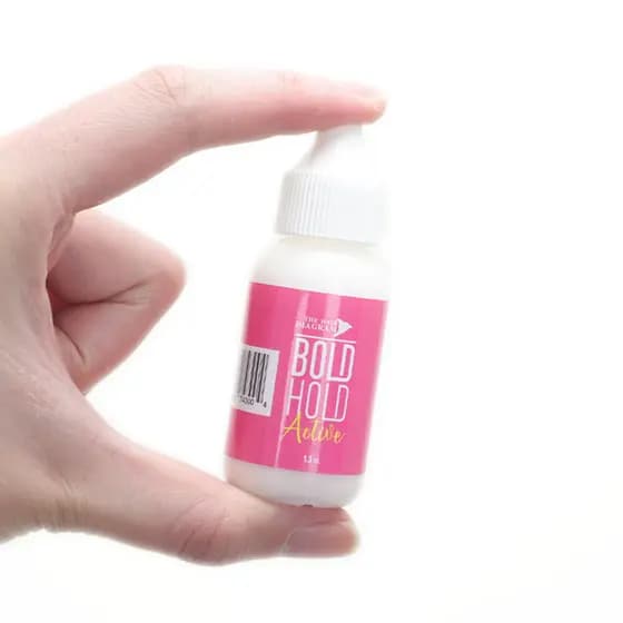 Cola BOLD HOLD Hair Diagram à prova d'água 1,3 oz ideal para penteados (S26)