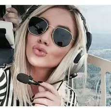 607 Óculos De Sol Hexagonais Feminina Vintage Masculino Moda quadrados Oculos