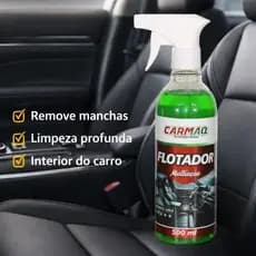 Produto para Limpar Banco de Carro Flotador 500ml – Produto Limpeza Automotiva Higienização Interna Carro e Estofados