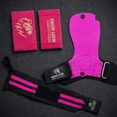 Kit Crossfit Profissional Grip Crossfit + Munhequeira Seca Suor + Elástica Alta Performance