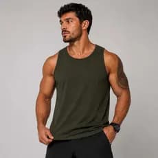 CAMISETA REGATA BÁSICA MASCULINA 100% ALGODÃO LISA ACADEMIA MODA MASCULINA