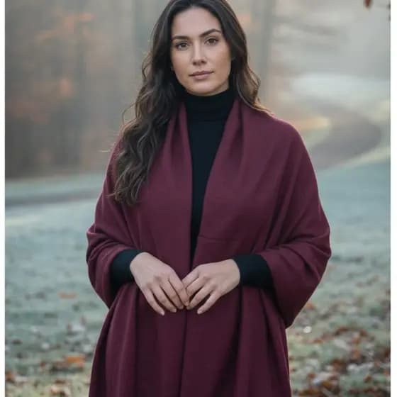 Echarpe Pashmina Tricot Modal Lisa Grande – Elegância, Conforto e Toque Macio – Várias Cores