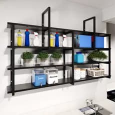 Prateleira Casa Escritório Suspensa Estilo Industrial Decorativa Organizadora