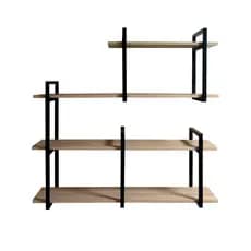 Prateleira Flutuante Industrial Elegante Bonita Para Qualquer Ambiente Sala Quarto Cozinha
