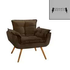 Poltrona Opala Requinte e Conforto | Várias Cores