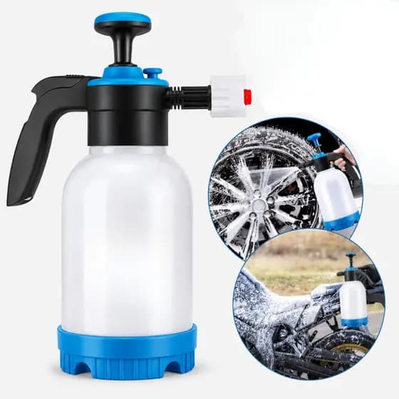Snow Foam Manual Borrifador De Pressão Automotivo Pulverizador 2 Litros Espuma