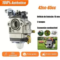 Carburador Original para Roçadeira 42cc-65cc Universal Toyama Tekna Vulcan Brutatec Terra Kawashima