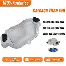 Lente Acrílica Painel Digital Honda Titan 160 anos 2014/2016/17/18/19/2020/21/22/23/2024
