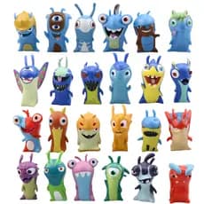 Figuras de Bonecos Slug Elves de Slugterra, 24 Tipos de Slug Elves, Brinquedos Infantis, Decorações JHUL