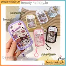 50ml Anime Kitty Perfume Spray Garrafa Kuromi Cinnamoroll Viagem Portátil Minha Melodia Dos Desenhos Animados Álcool Imp