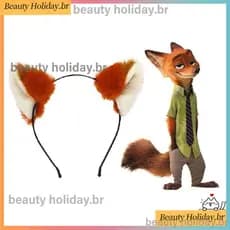 Zootopia Linda Orelha De Animal Hairhoop Roleplaying Fox Headband