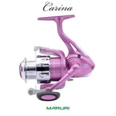 Molinete de pesca Feminino Carina 2000 - Rosa Lindo!