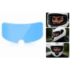 Película Anti Embaçante Universal para Viseira Proteção Chuva e Pinlock para Capacete Moto