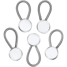 Extensor Alargador de Colarinho para Camisa em Aço Inoxidável Conforto Estilo Praticidade Thafe