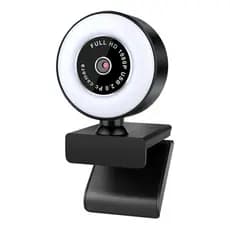 Webcam Câmera Computador Full HD 1080x1920p 2MP USB Plug Play Microfone Embutido