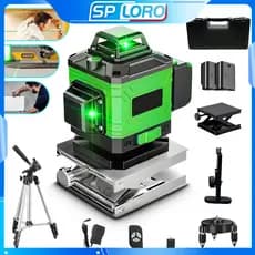 8/12 Linhas Nível a Laser Sploro Ajustável Nível 360 ° Medição De Linha Ferramentas Rotativas  Auto-Nivelamento