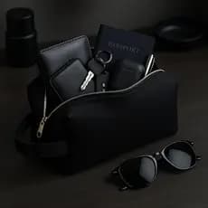 Bolsa Necessaires Masculina Viagem Basica Slim Bolsa Organizadora