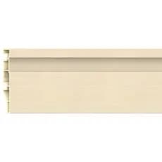 Rodapé PVC Modaza Frisado Bianco, 7 x 285 cm