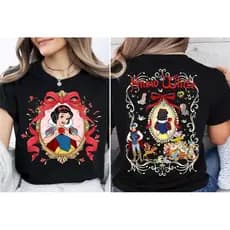 [Camiseta Premium Algodão Puro]LA Camiseta Fofo Princesa Anna Frozen Branco Camisa Algodão Premium Streetwear Envio Imed