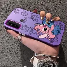 Capa Para Xiaomi Redmi Note 8 Capinha De Silicone Anti choque roxo Celular verde estampada criativa Case CY2914