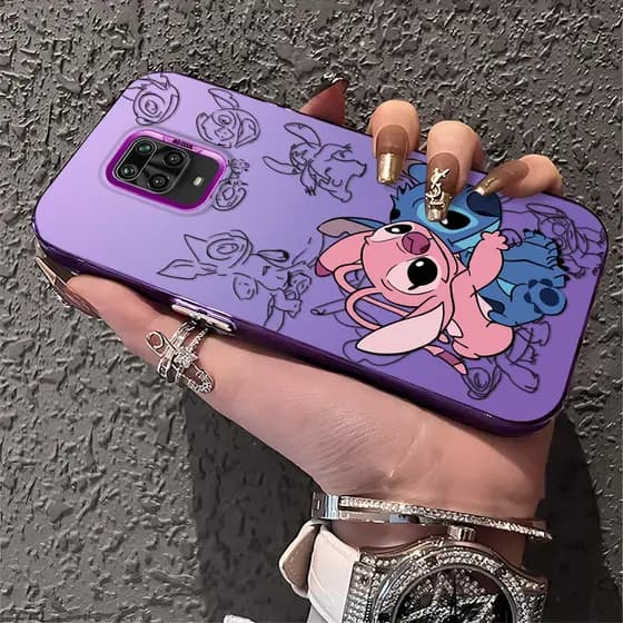 Capa Para Xiaomi Redmi Note 9 9S Pro Max Capinha De Silicone Anti choque Celular estampada casal criativa Case CY2914