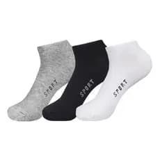 Kit 12 Pares De Meias Masculinas Esportivas Adultas liso