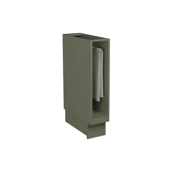Balcão Toalheiro Herval Viana, MDF, Verde Hill, 18,5 cm