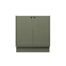 Balcão Cozinha MDF Herval Viana, 2 Portas, Verde Hill, 80 cm