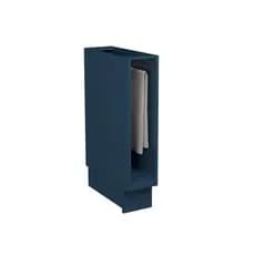 Balcão Toalheiro Herval Viana, MDF, Azul Orion, 18,5 cm